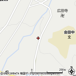 長野県松本市会田551周辺の地図