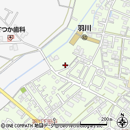栃木県小山市羽川192周辺の地図