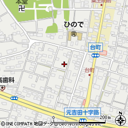 茨城県水戸市元吉田町764-9周辺の地図