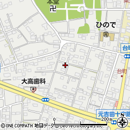 茨城県水戸市元吉田町773-4周辺の地図