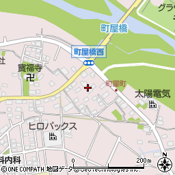 群馬県高崎市町屋町1034-4周辺の地図