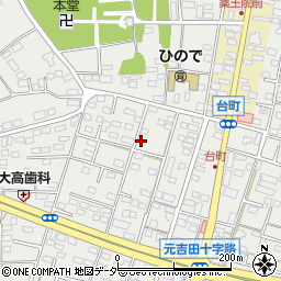 茨城県水戸市元吉田町764-2周辺の地図