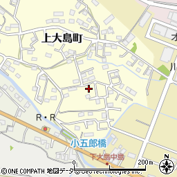 群馬県高崎市上大島町180周辺の地図