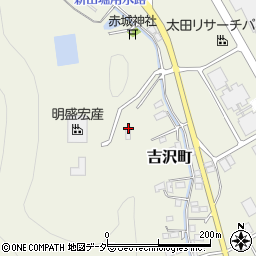 群馬県太田市吉沢町2710周辺の地図