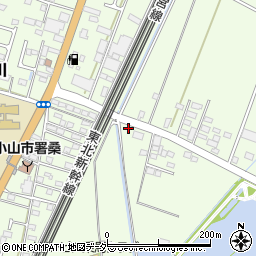栃木県小山市羽川776周辺の地図