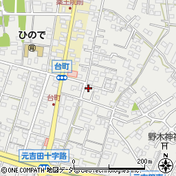 茨城県水戸市元吉田町2342周辺の地図