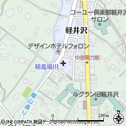 ホームファッションｓｉａチャーチストリート軽井沢店周辺の地図