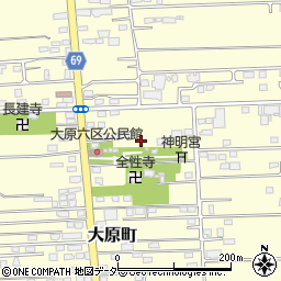 群馬県太田市大原町414-5周辺の地図