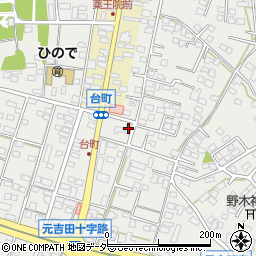 茨城県水戸市元吉田町1625周辺の地図