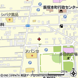 群馬県太田市大原町383-93周辺の地図