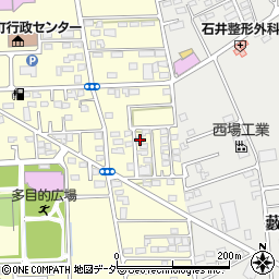 群馬県太田市大原町381-59周辺の地図