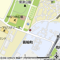 石川県小松市蓑輪町ヌ112周辺の地図