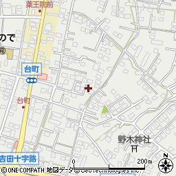 茨城県水戸市元吉田町2344周辺の地図