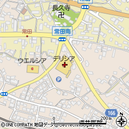 八十二銀行デリシア東御店 ＡＴＭ周辺の地図