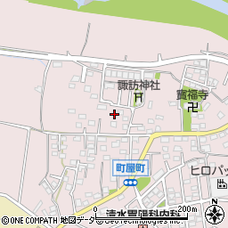 群馬県高崎市町屋町861周辺の地図