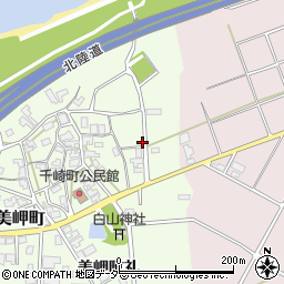 石川県加賀市美岬町よ周辺の地図