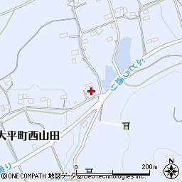 栃木県栃木市大平町西山田773周辺の地図
