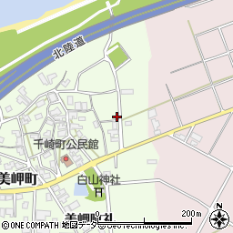 石川県加賀市美岬町（よ）周辺の地図