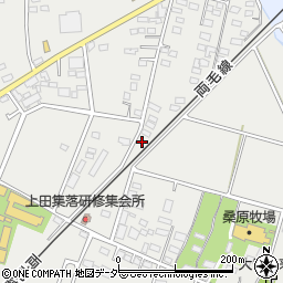 群馬県伊勢崎市上田町168-11周辺の地図