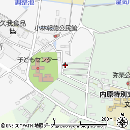 茨城県水戸市小林町1186-103周辺の地図
