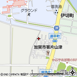 石川県加賀市源平町17周辺の地図