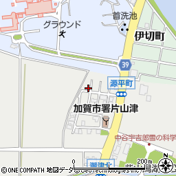 石川県加賀市源平町16周辺の地図