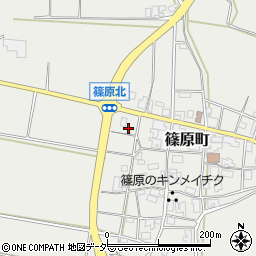 石川県加賀市篠原町ニ周辺の地図