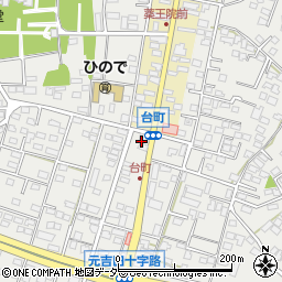 茨城県水戸市元吉田町1620-3周辺の地図