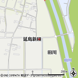 栃木県小山市延島445周辺の地図
