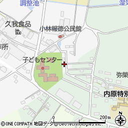茨城県水戸市小林町1186-105周辺の地図