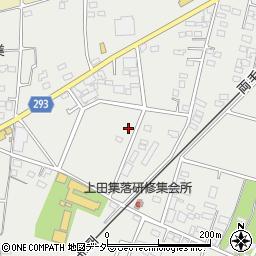 群馬県伊勢崎市上田町228-3周辺の地図