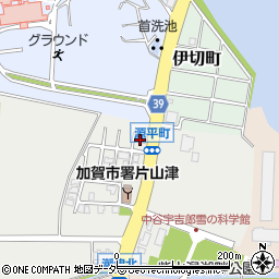 石川県加賀市源平町5周辺の地図