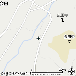 長野県松本市会田552周辺の地図