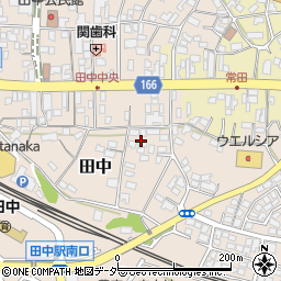 長野県東御市田中556周辺の地図