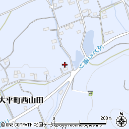 栃木県栃木市大平町西山田774-8周辺の地図