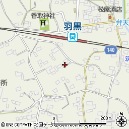 茨城県桜川市友部1545周辺の地図