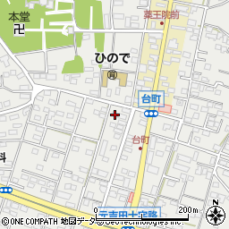 茨城県水戸市元吉田町723-3周辺の地図