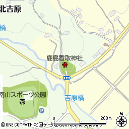 鹿島香取神社周辺の地図