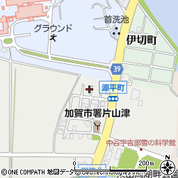 石川県加賀市源平町10周辺の地図