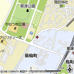 石川県小松市蓑輪町ヌ109周辺の地図