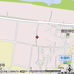 群馬県高崎市町屋町792周辺の地図