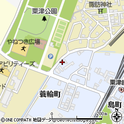 石川県小松市蓑輪町ヌ108周辺の地図