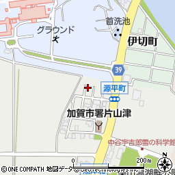 石川県加賀市源平町13周辺の地図