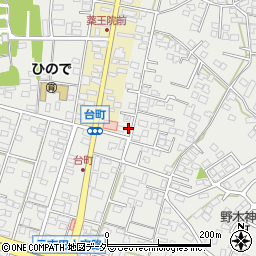 茨城県水戸市元吉田町2373周辺の地図