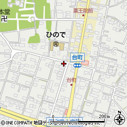 茨城県水戸市元吉田町723-4周辺の地図