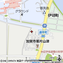 石川県加賀市源平町14周辺の地図