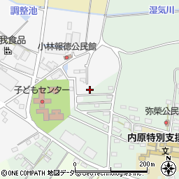 茨城県水戸市小林町1186-108周辺の地図