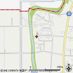 栃木県小山市延島1672周辺の地図