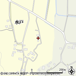 茨城県桜川市水戸82周辺の地図