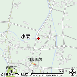 茨城県筑西市小栗2741周辺の地図
